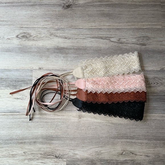 Boho lace tie belts - Picture 1 of 5